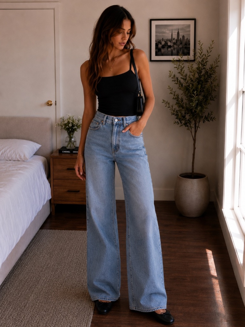 Levi’s Premium Ribcage Wide Leg Jeans 25 Fits 27x31 Not The Same Big E $110